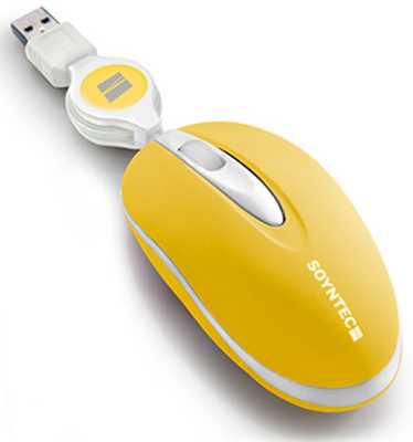 Soyntec Inpput R260 Yellow Mini Raton